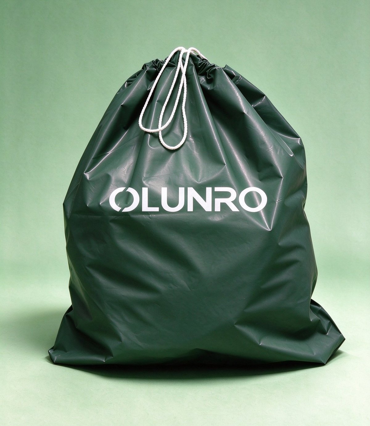 Heavy-duty PCR PE drawstring bag