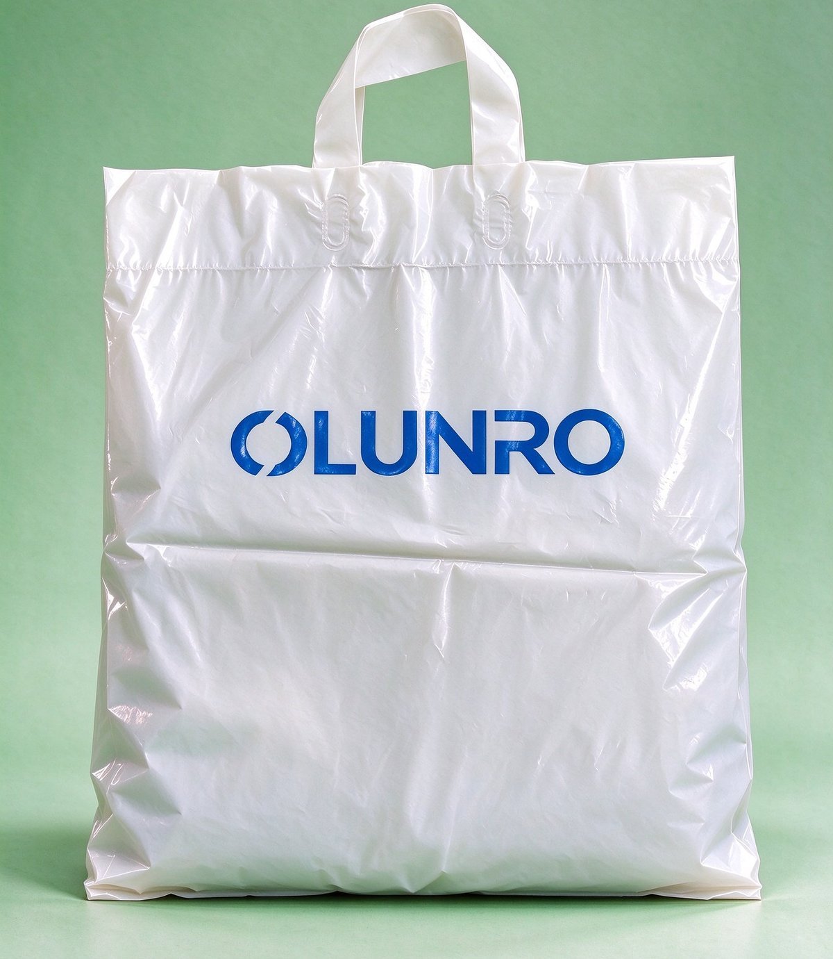 PCR PE soft-loop handle bag