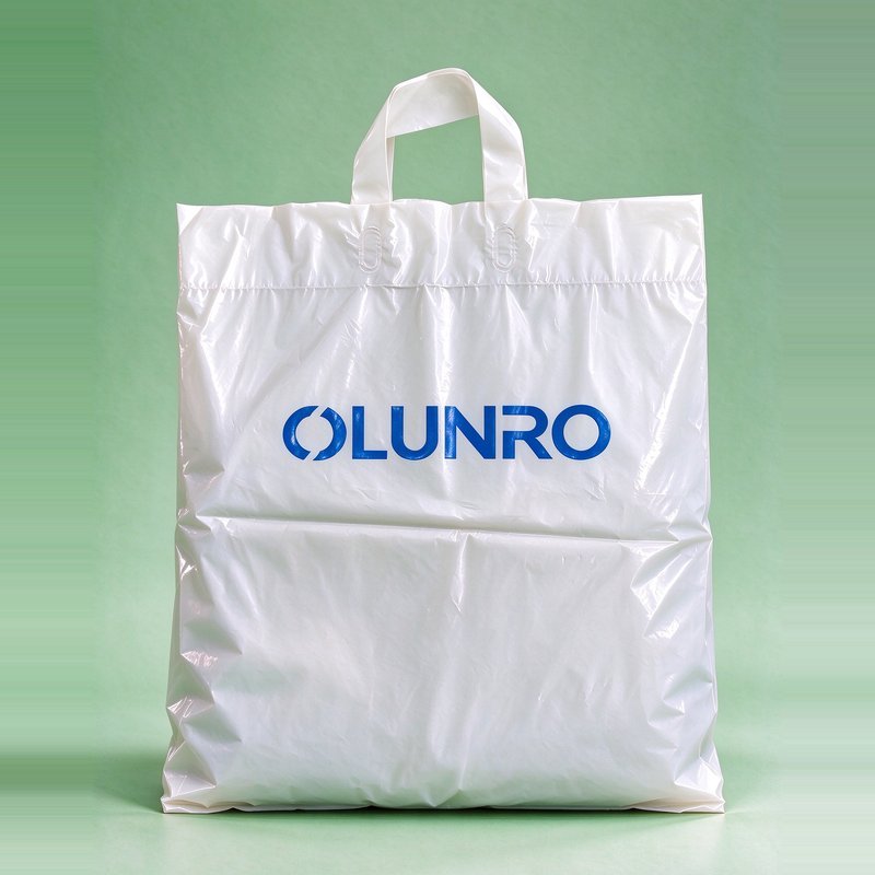 PE Tote Bag with Flat Strap Handles — Retail · Europe